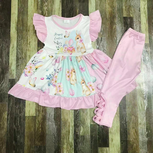 Happy Easter pastel boutique set