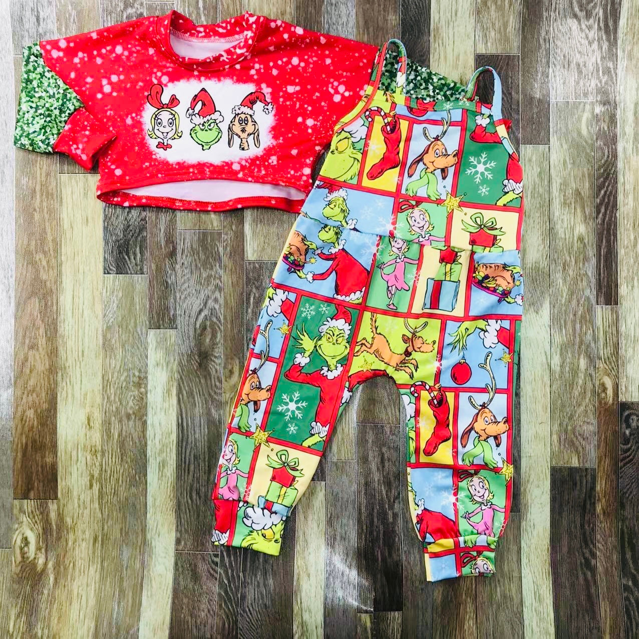 Merry Christmas Whoville jumper set