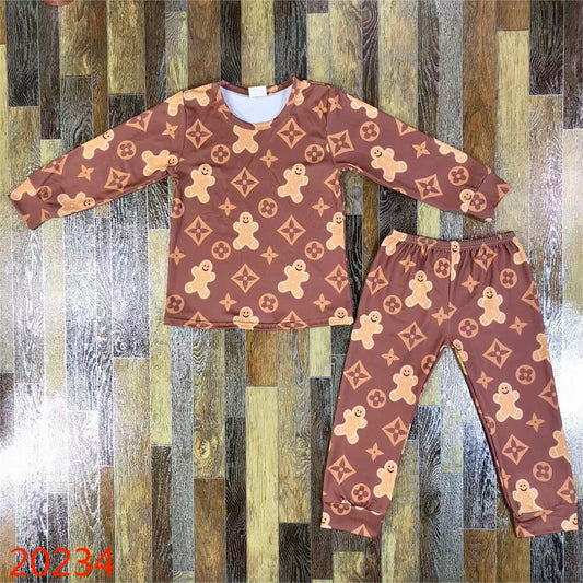 Boujee Gingerbread pajamas