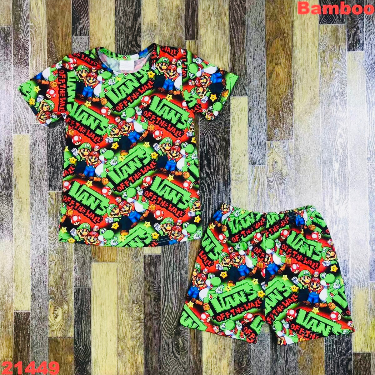 BAMBOO Mario two piece lounge set