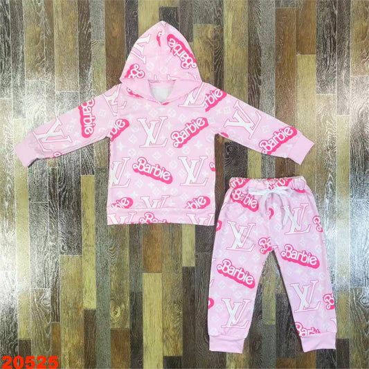 Boujee Barbie hoodie set