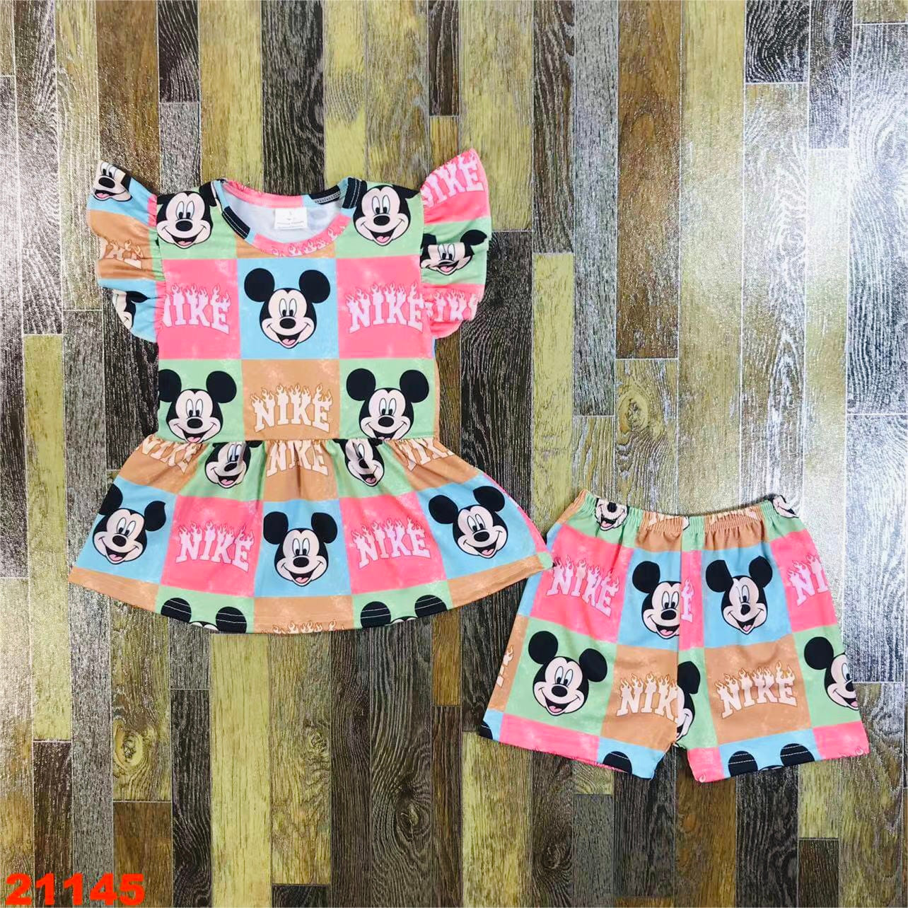 Happy Day peplum short set