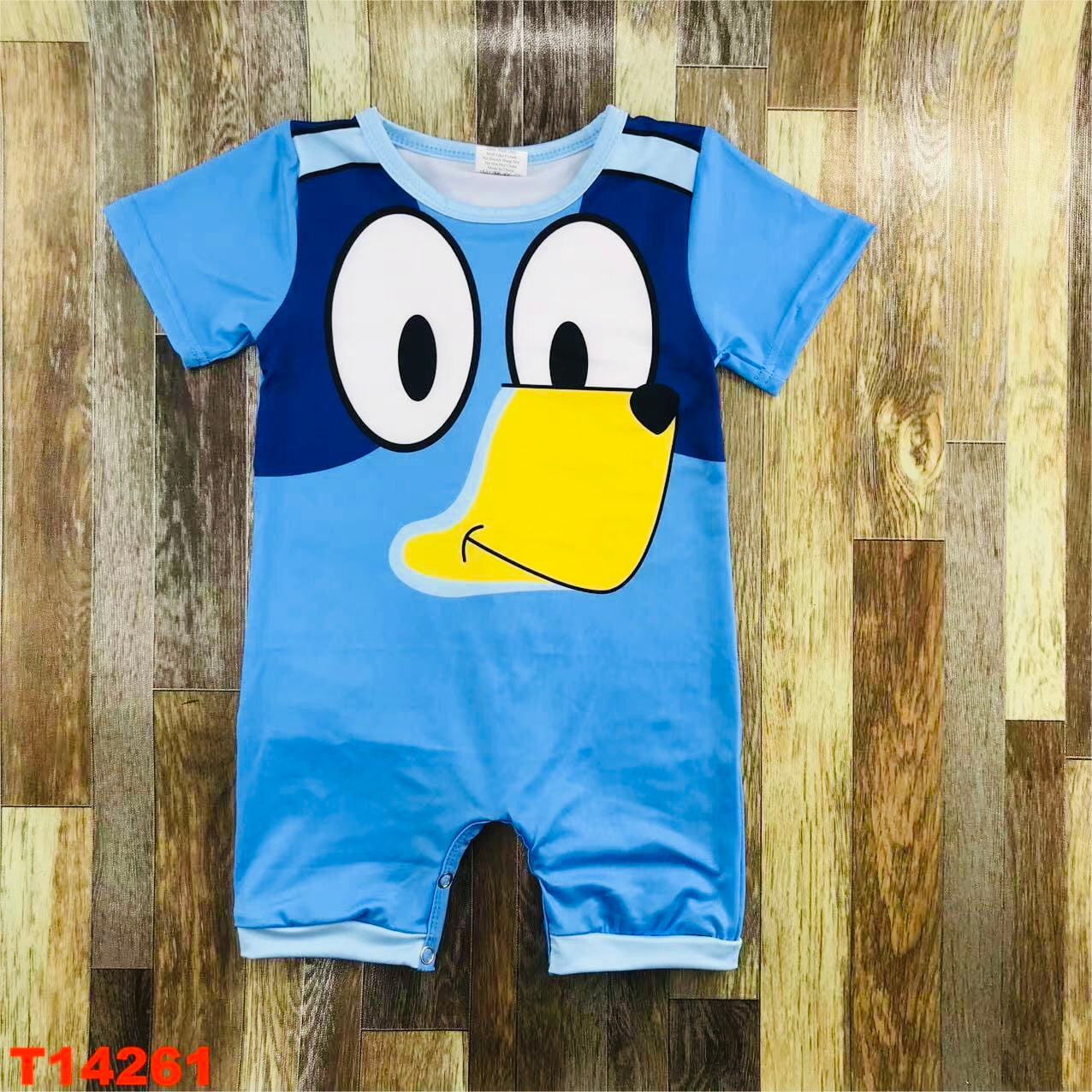 Bluey Face romper