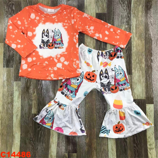 Trick or Treat Bellbottom set