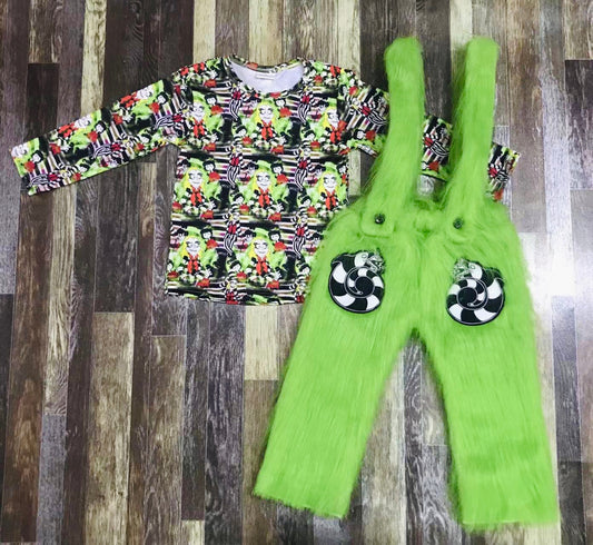 Beetlejuice Furry overall set