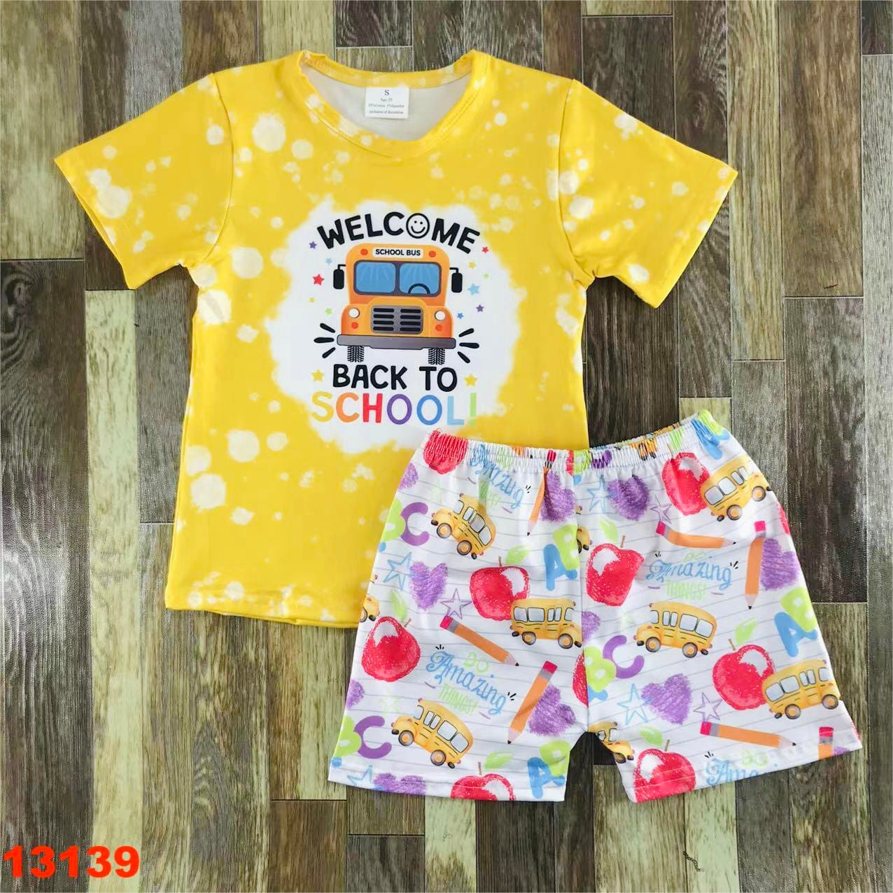 Back to School short set