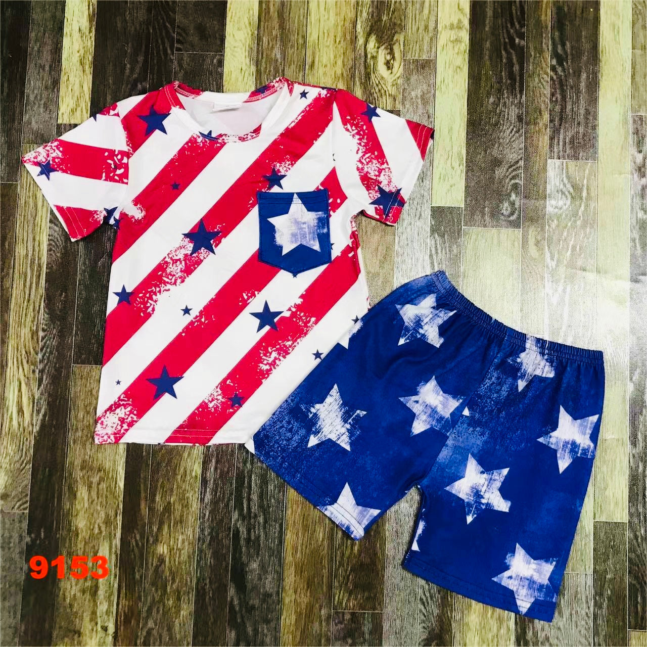 American flag 🇺🇸 short set