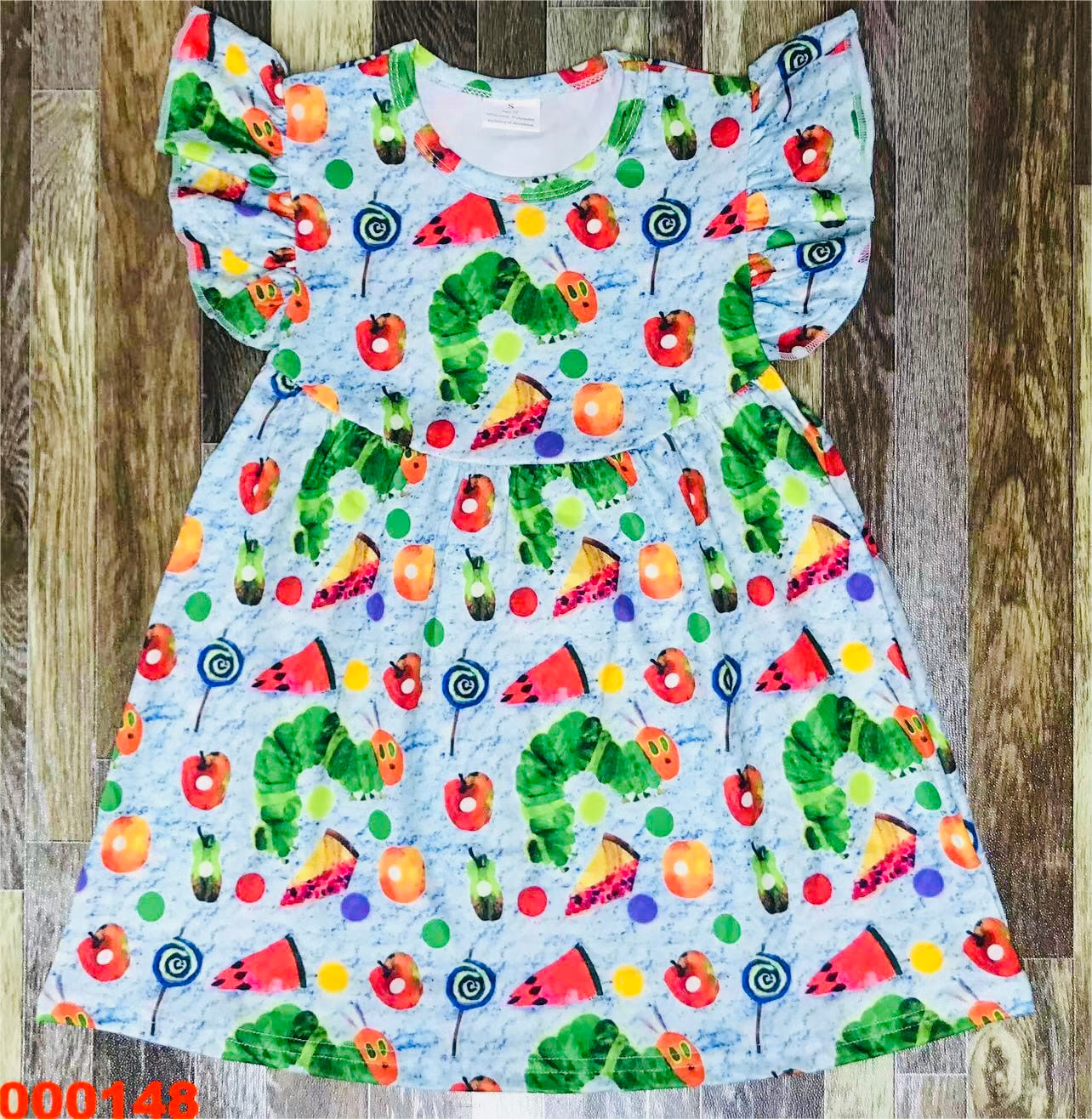 The Hungry Caterpillar dress