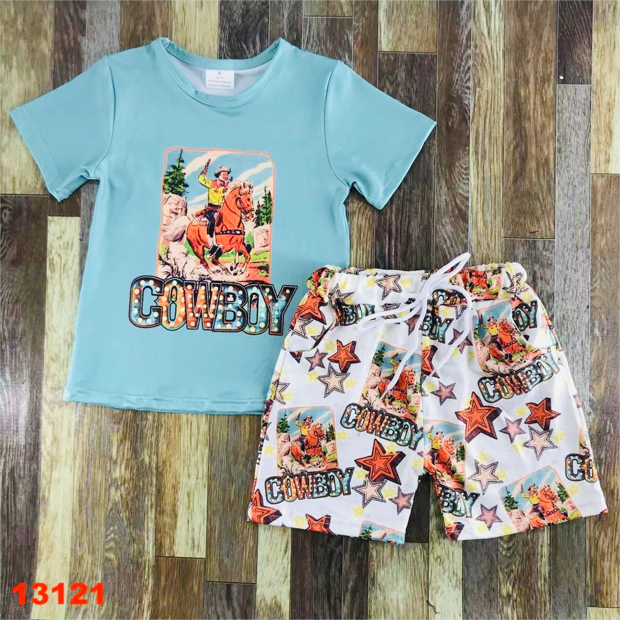 Cowboy short set