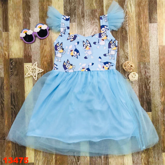 Bluey tulle dress