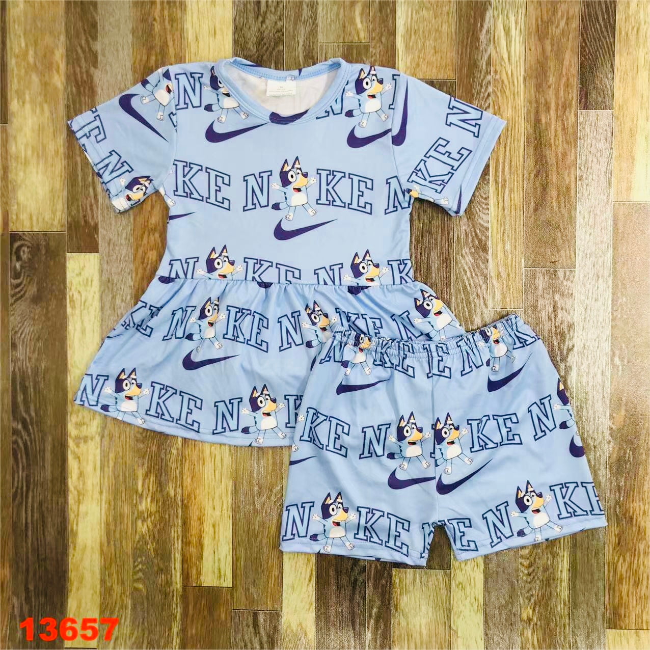 Bluey short set