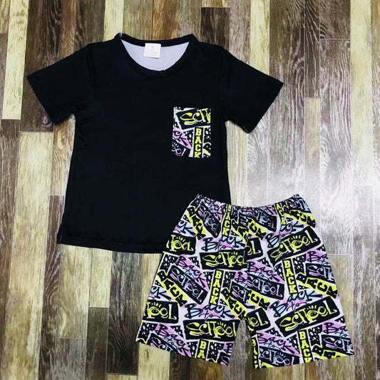 Back to School Cool short set