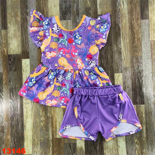 Bluey under the sea short set