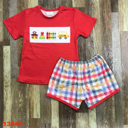 First school day short set