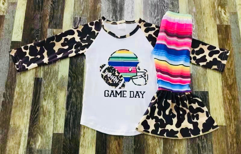 Game Day Serape Bellbottom set