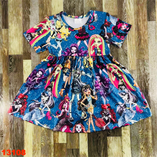 Monster High short sleeve dress