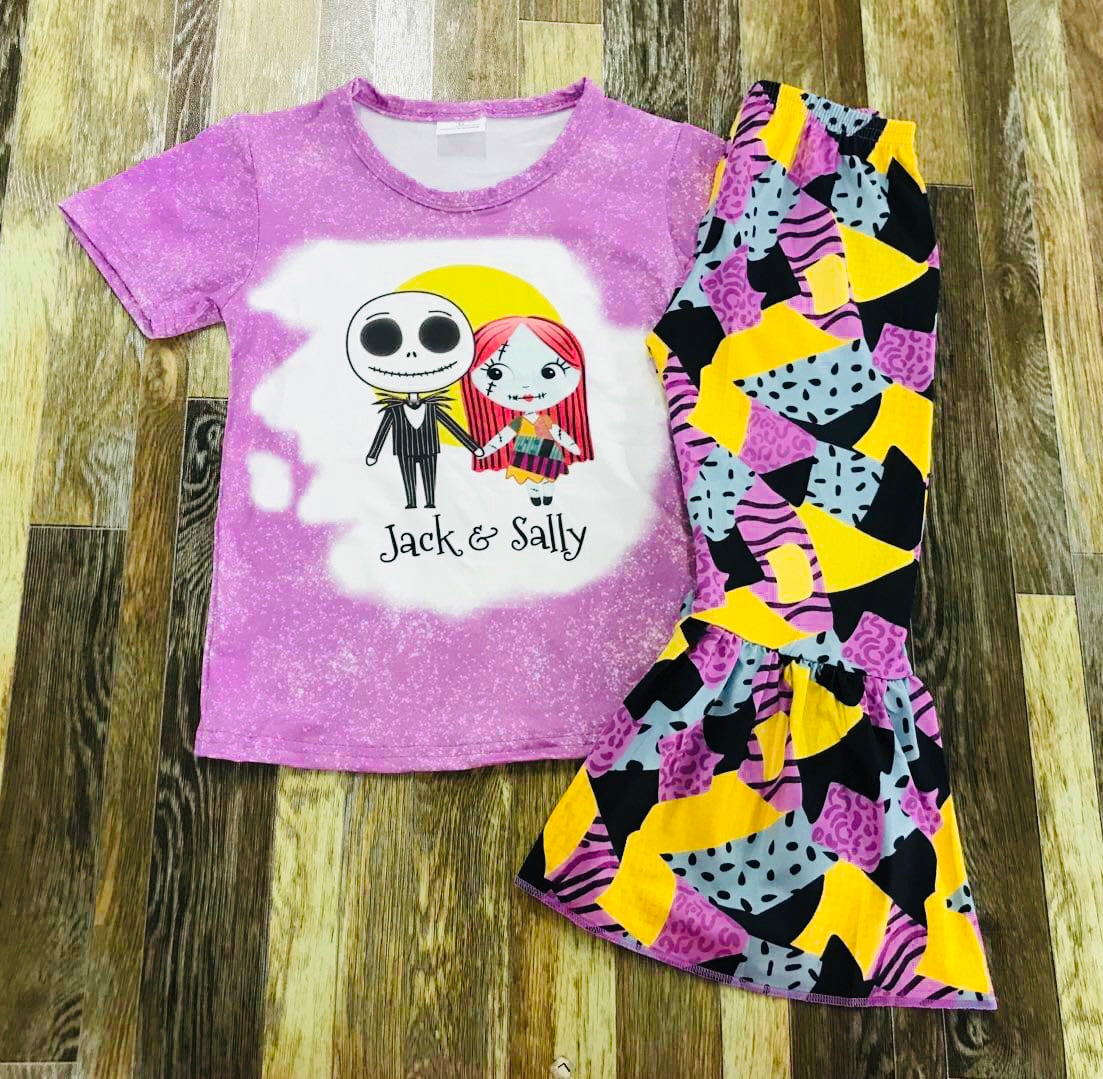 Jack and Sally Bellbottom set