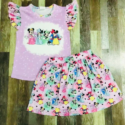 Princess Minnie skort set