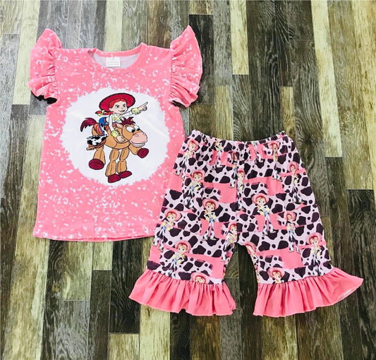 Toy story Jessie boutique short set