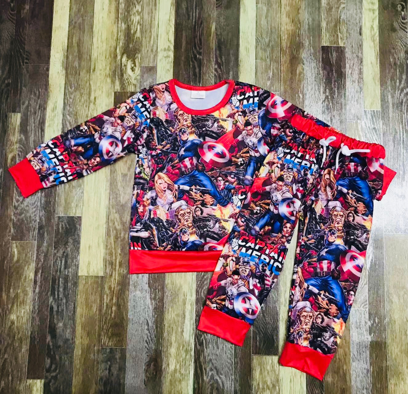 Captain America jogger set