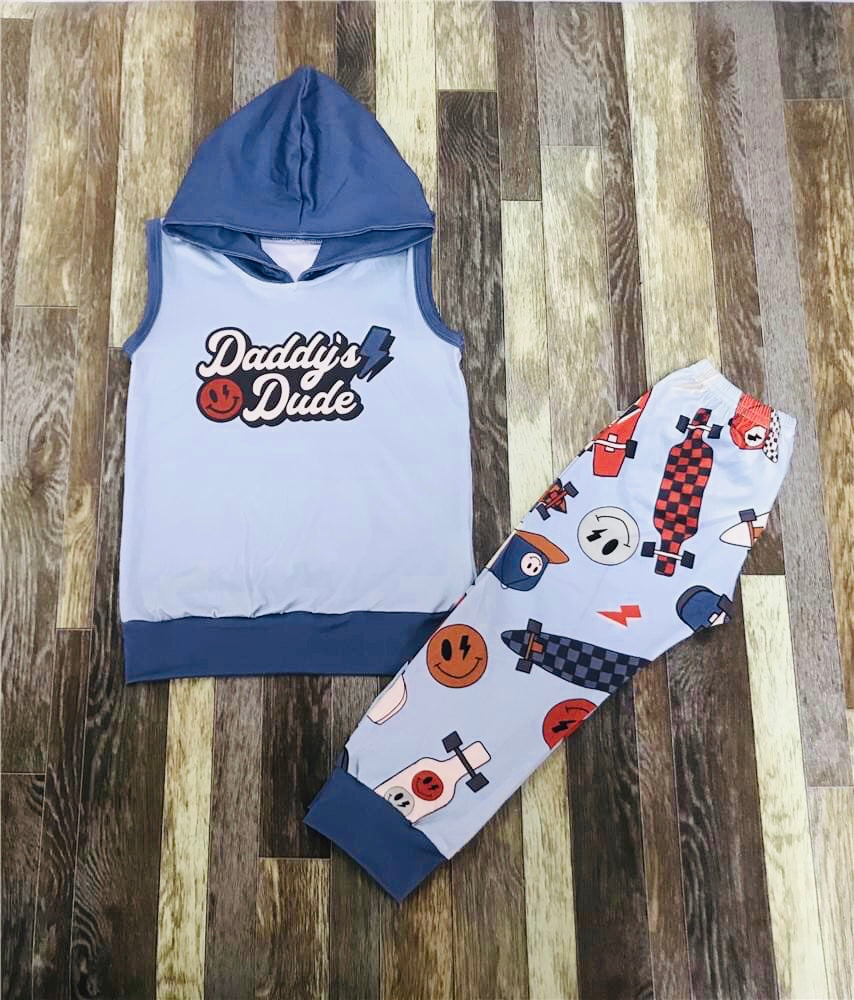 Daddy’s Dude hoodie set