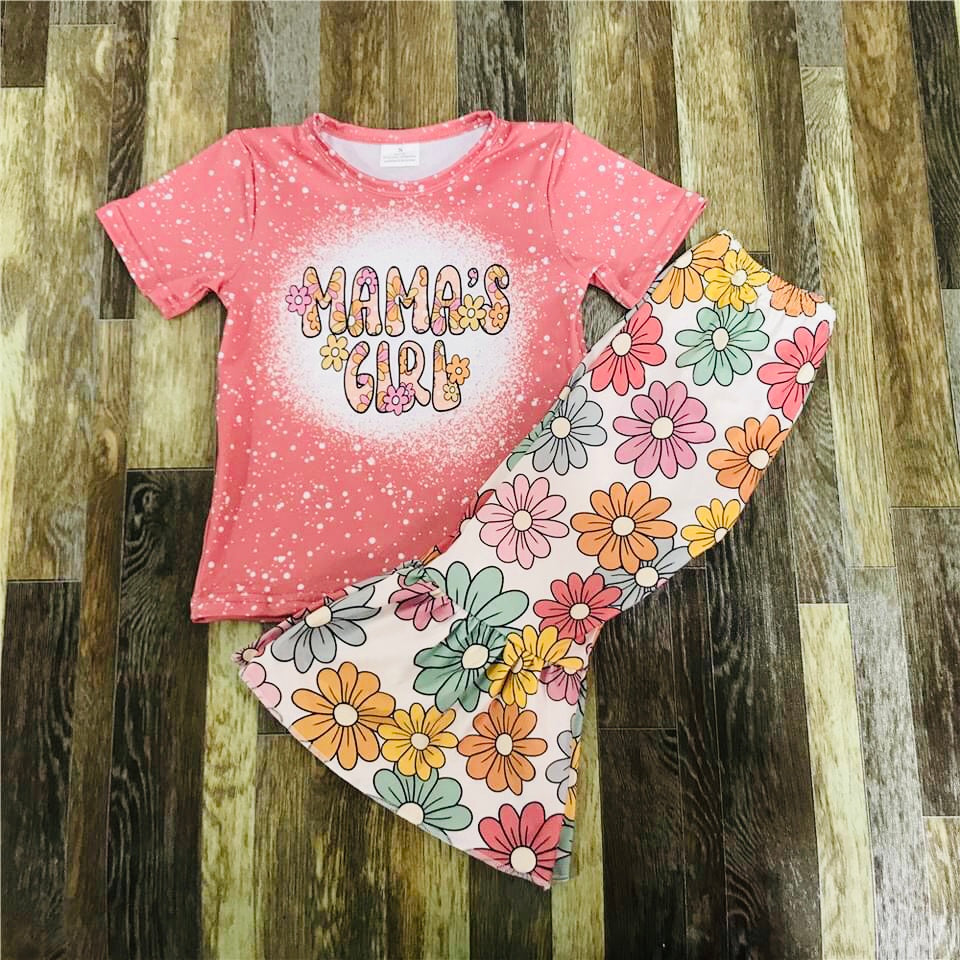 Mama’s Girl Bellbottom set