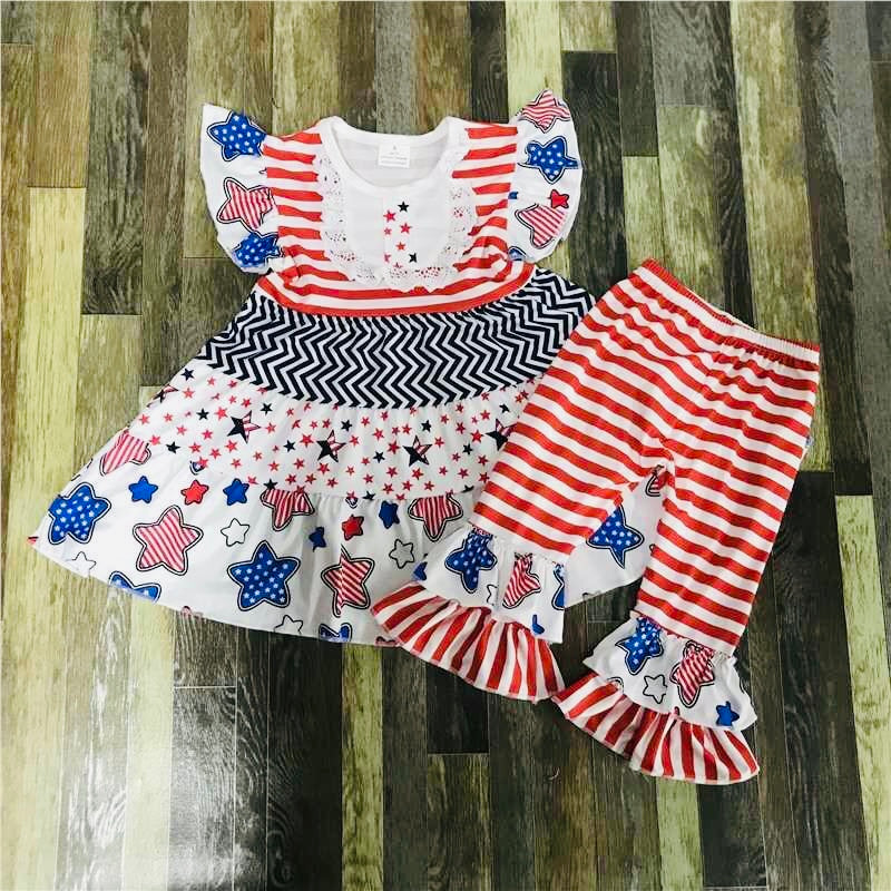 Patriotic Princess boutique set