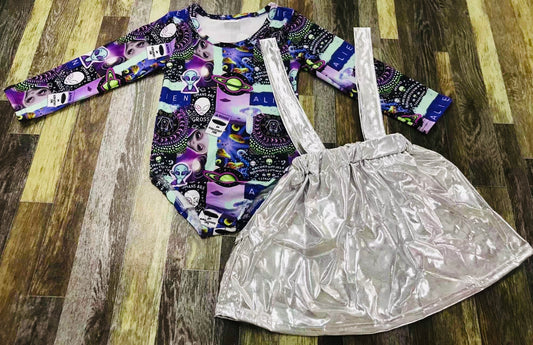 Out of this world 👽🪐skirt set