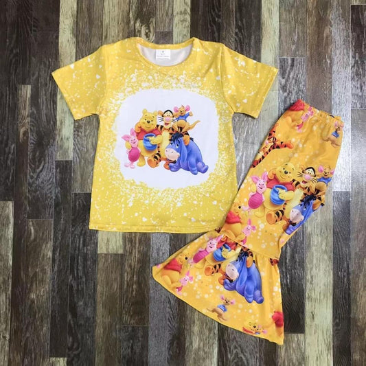 Winnie the Pooh Bellbottom set