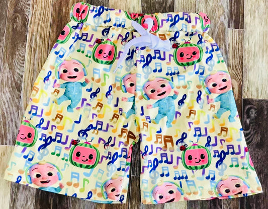 Cocomelon swim shorts