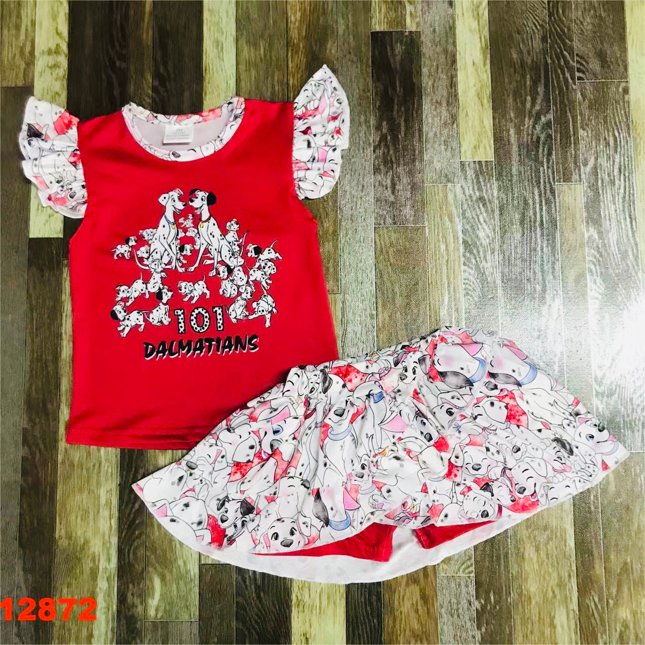 101 Dalmations skort set