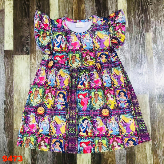 Princess stained glass dress