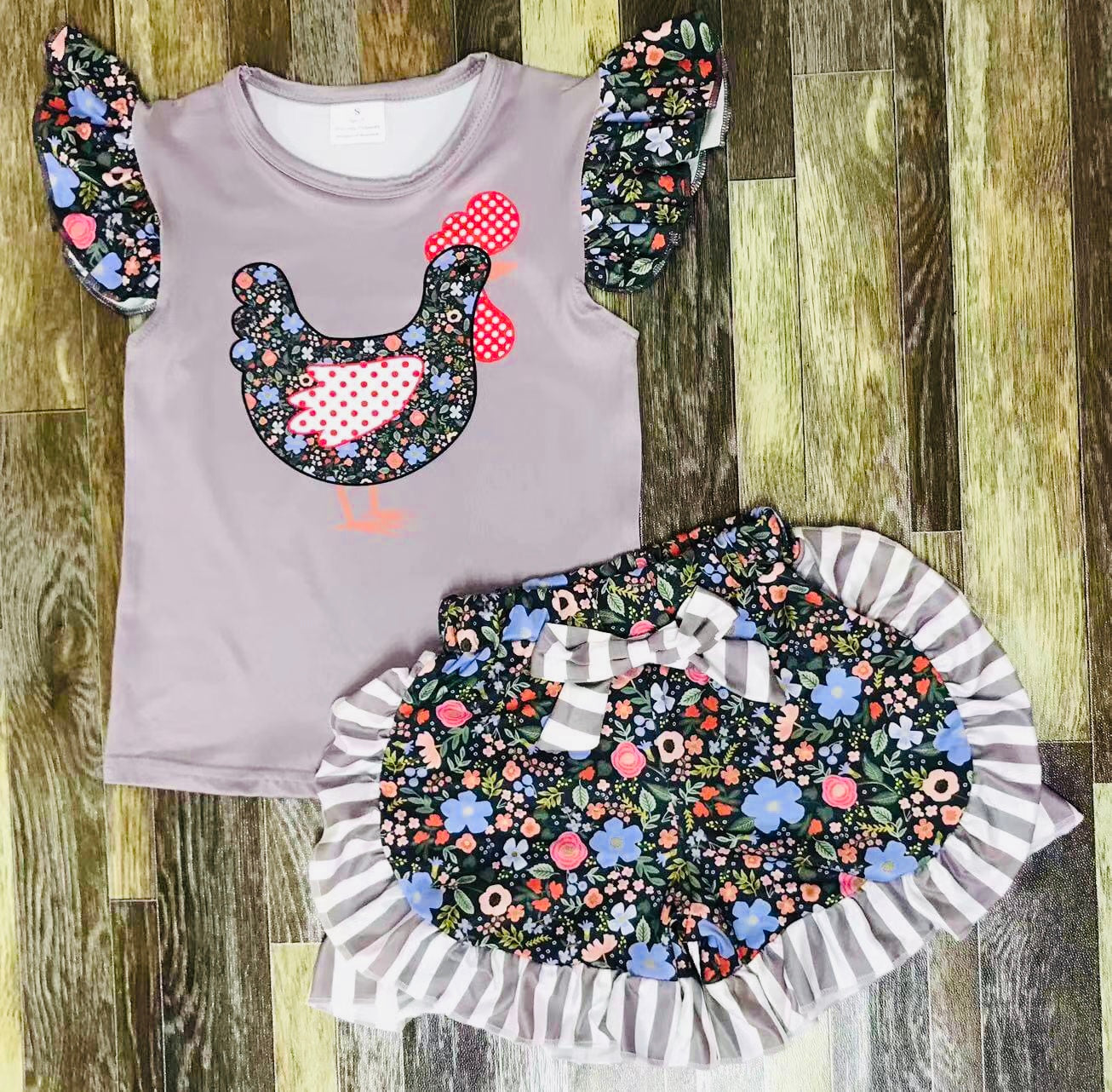 Little Hen boutique short set