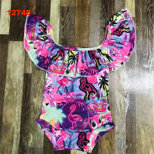 Flamingo Summer romper