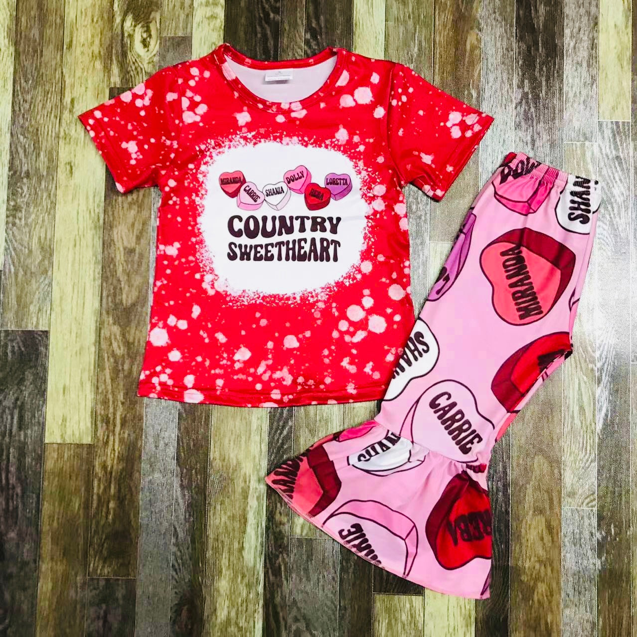 Country Sweetheart Bellbottom set