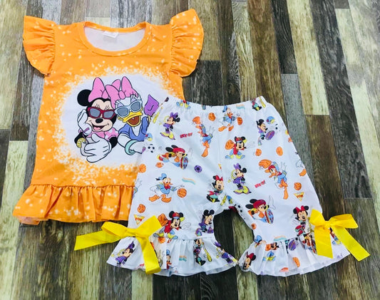 Minnie and Daisy boutique short set