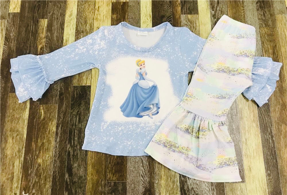 Cinderella Bellbottom set