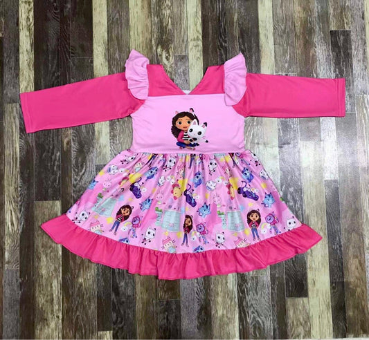 Gabby’s Dollhouse ruffle dress