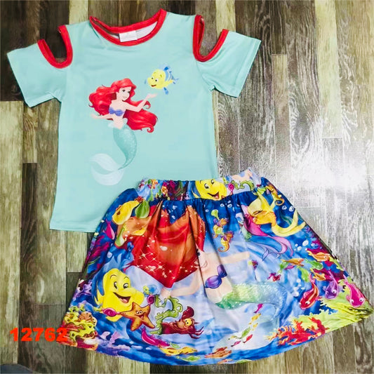 The Little Mermaid skirt set