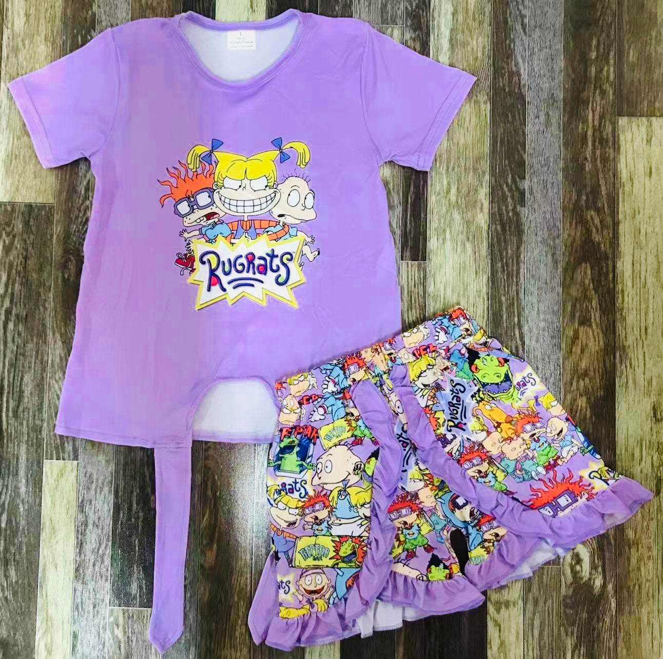 Rugrats Boutique short set