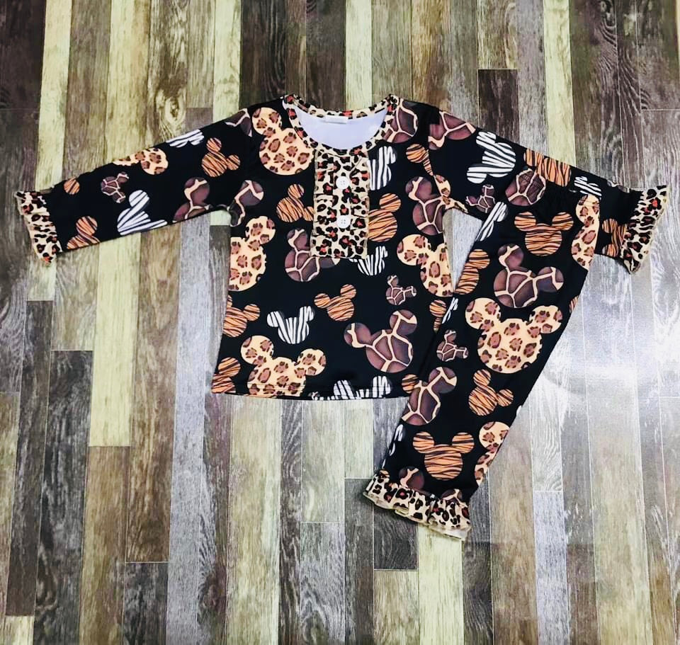 Animal Kingdom Pajamas -girl 🐅🐅🦌🦒