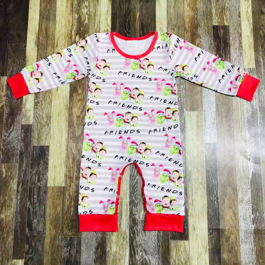 Christmas Friends romper