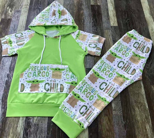 Yoda Precious Cargo Hoodie set