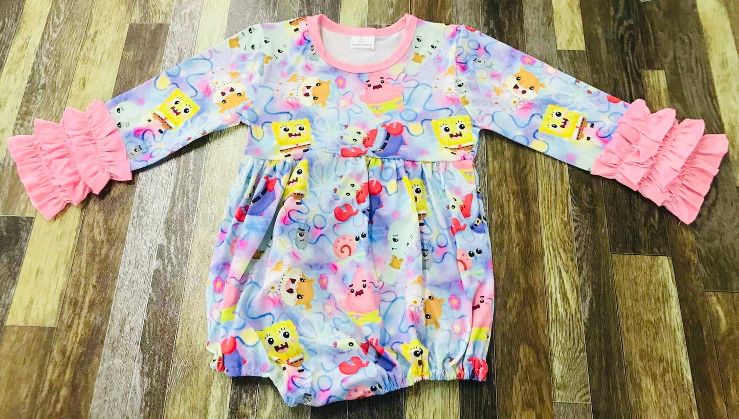 SpongeBob bubble romper