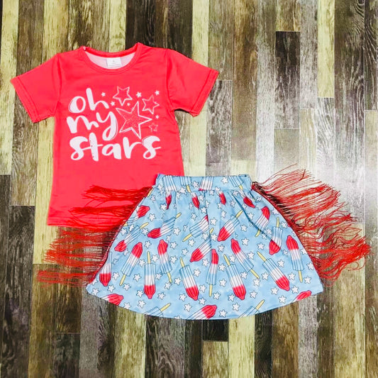 Oh my stars skirt set