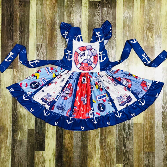 Cruisin Mickey twirl dress