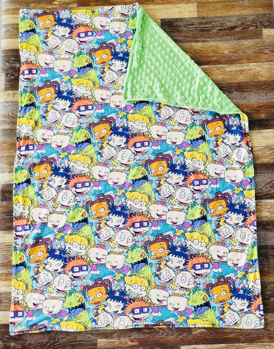 Rugrats minky blanket