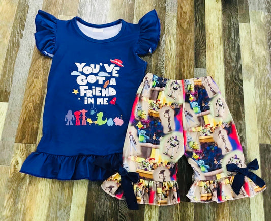 Toy story boutique short set