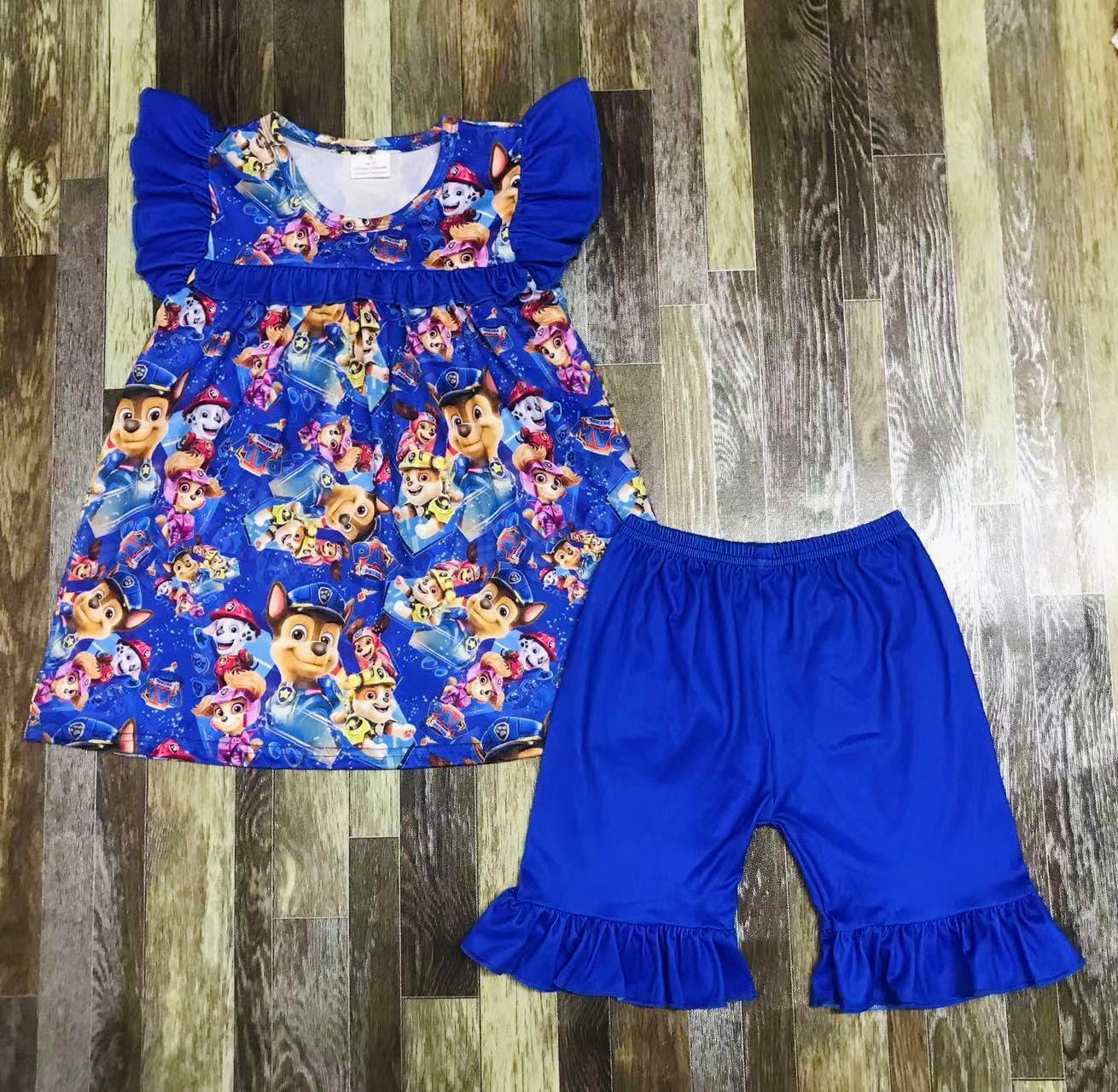 Paw Patrol boutique short set