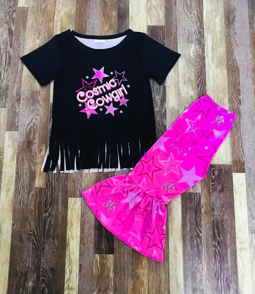 Cosmic Cowgirl Bellbottom set